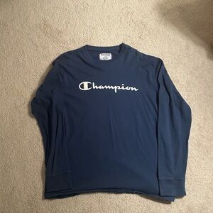 Champion Dark Blue Athletic Tee